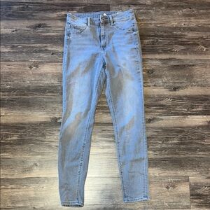 Women's grey Blue Jeans